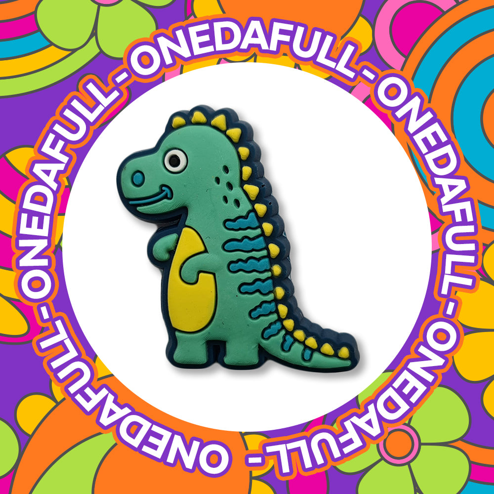 SUPER CUTE - Baby Dinosaur Charm To Fit Crocs/Clogs - 3D - PRETTY - Nature