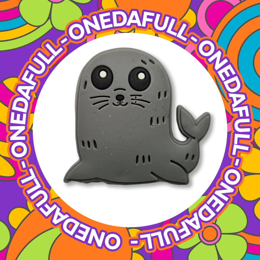 SUPER CUTE Baby Seal Charm To Fit Crocs/Clogs - Animal Sea Creature Nature