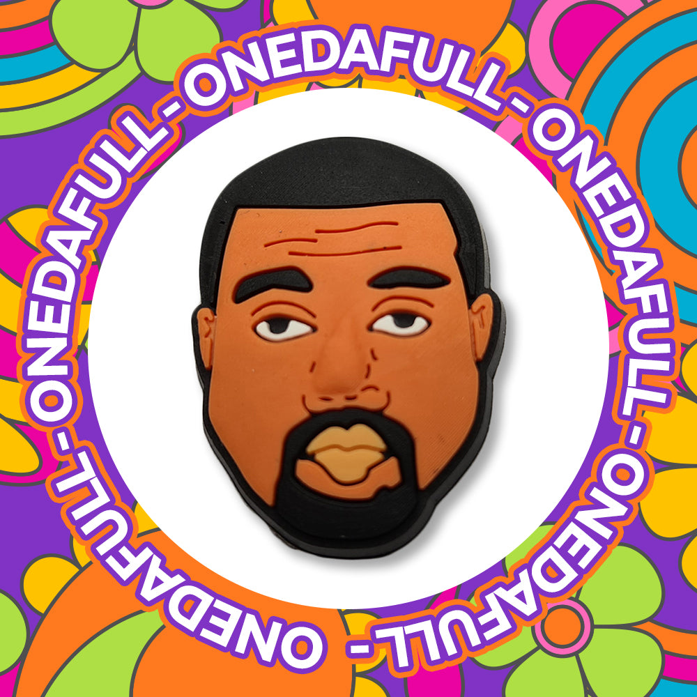 RAPPER - Charms For Crocs / Shoes - PVC - Kanye West - MEME - MUSIC