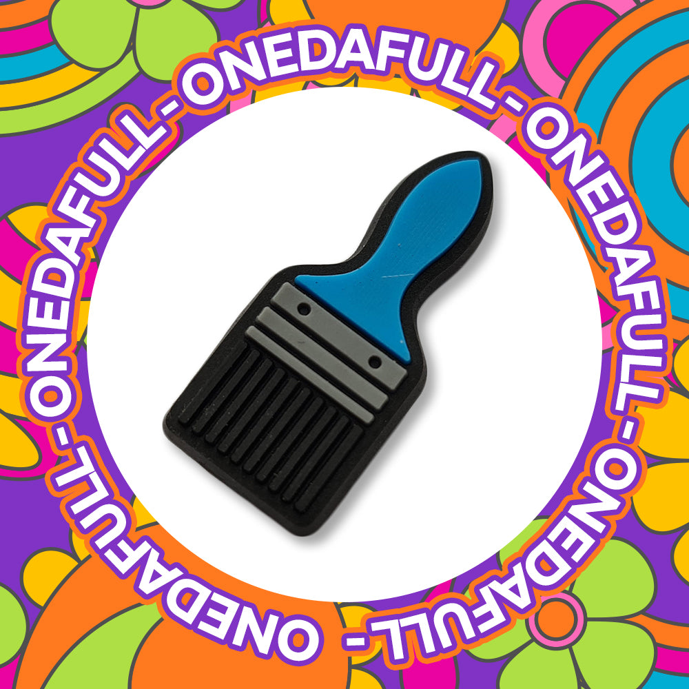 SUPER CUTE Paint Brush Painter Tools Job Work Charm To Fit Crocs/Clogs - DIY