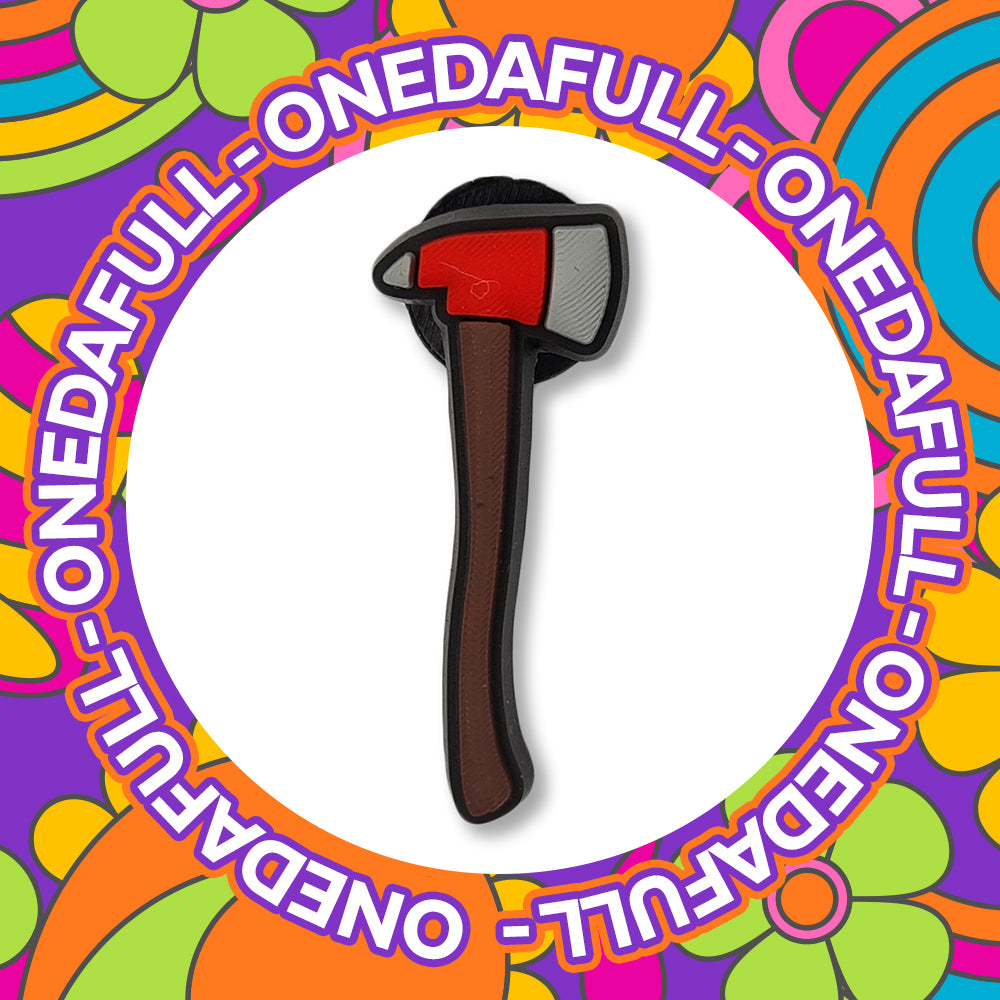 Fire Fighter Axe Job Clog Charm To Fit Crocs