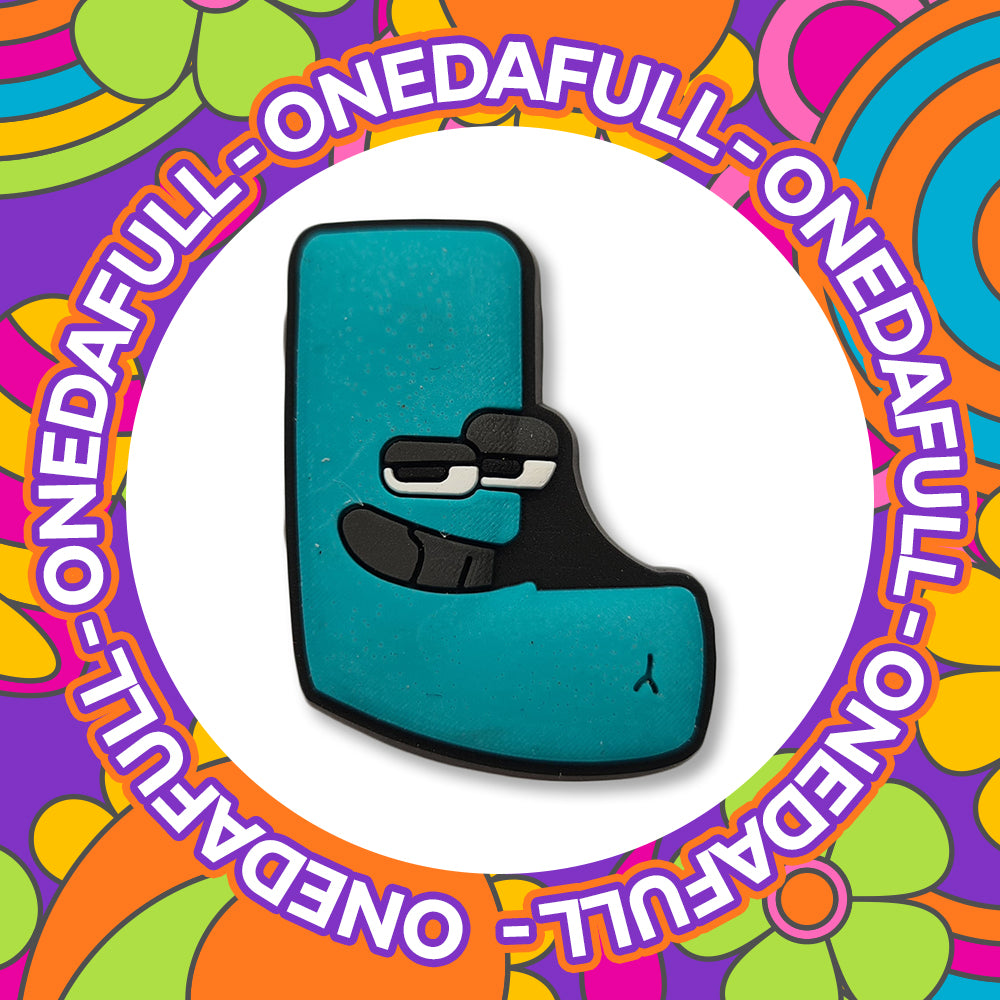 Super Cute Letter L - Alphabet Charm To Fit Crocs/Clogs - Funny - Letters