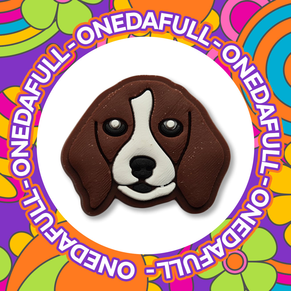 Super CUTE BABY Beagle Dog Puppy Charm To Fit Crocs/Clogs