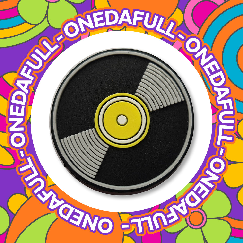 RETRO - Cute Vinyl Record LP Oldskool Charm To Fit Crocs/Clogs - Music