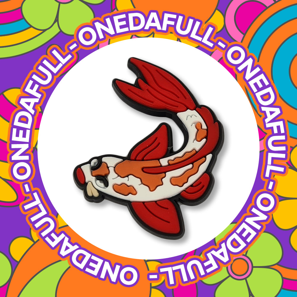 Koi Fish Carp Croc Charm