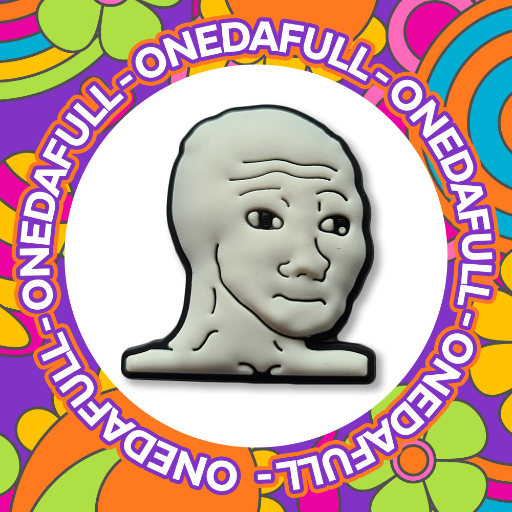 Wojak Feels Guy Meme Crypto Trader Clog Charm To Fit Crocs