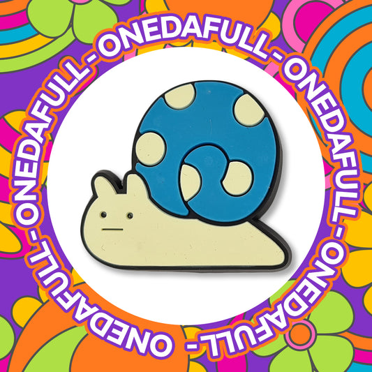 Chunky Baby Snail Clog Charm