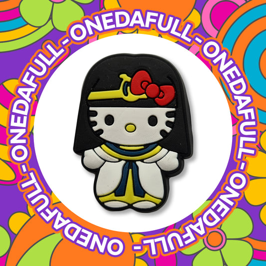 Super Cute Cat Kitty Kitten Egyptian - Cleopatra - Charms For Crocs / Shoes