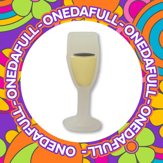 Super Cute Glass Of Prosecco Champagne Charm To Fit Crocs/Clogs - Drink