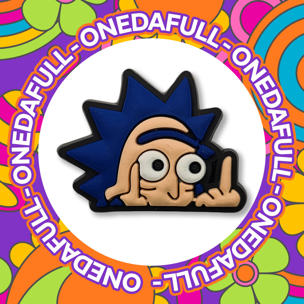 CARTOON - Charms For Crocs / Shoes - PVC - Rick & Morty - Decoration - CUTE - 3D