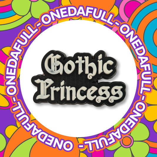 SUPER CUTE Gothic Princess Charm To Fit Crocs/Clogs - Culture Heavy Metal Music