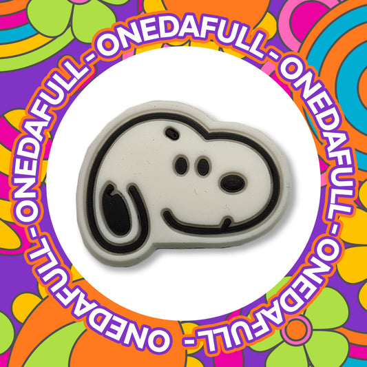 CARTOON - Peanuts Snoopy Charms For Crocs / Shoes - PVC - CUTE - 3D - Retro