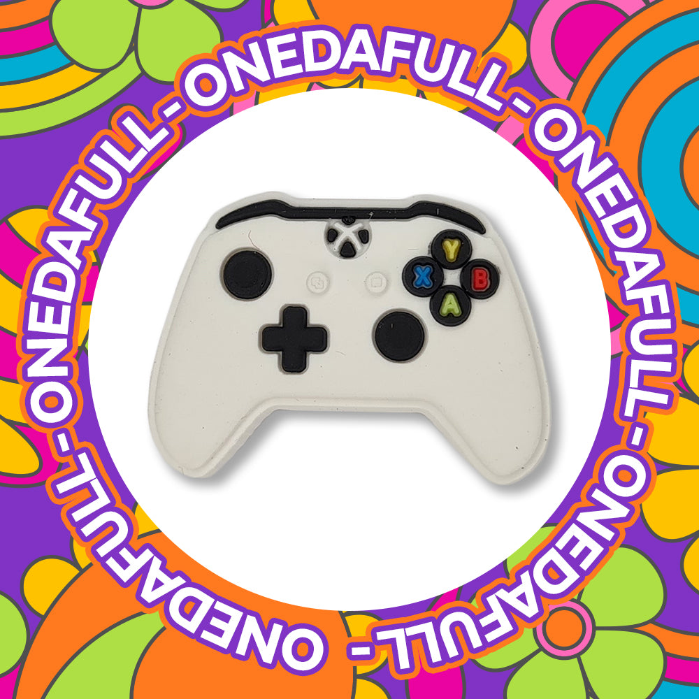 White Xbox Gaming Controller Clog Charm To Fit Crocs
