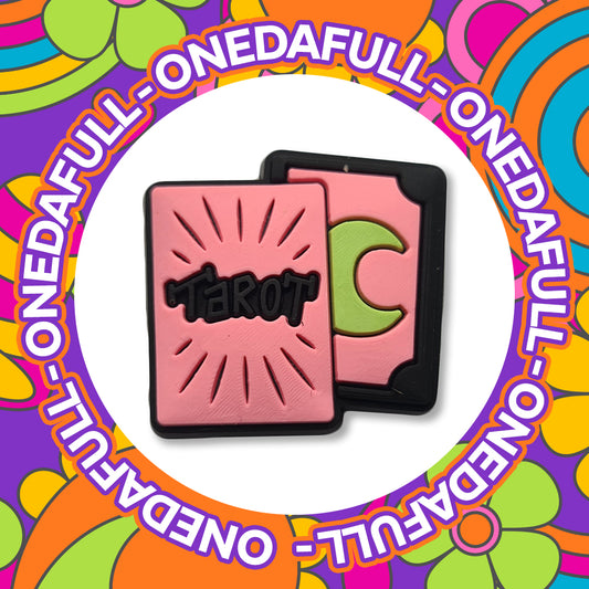 Fairy Tarot Card Croc Charm: 3D Magic Spell Shoe Decoration