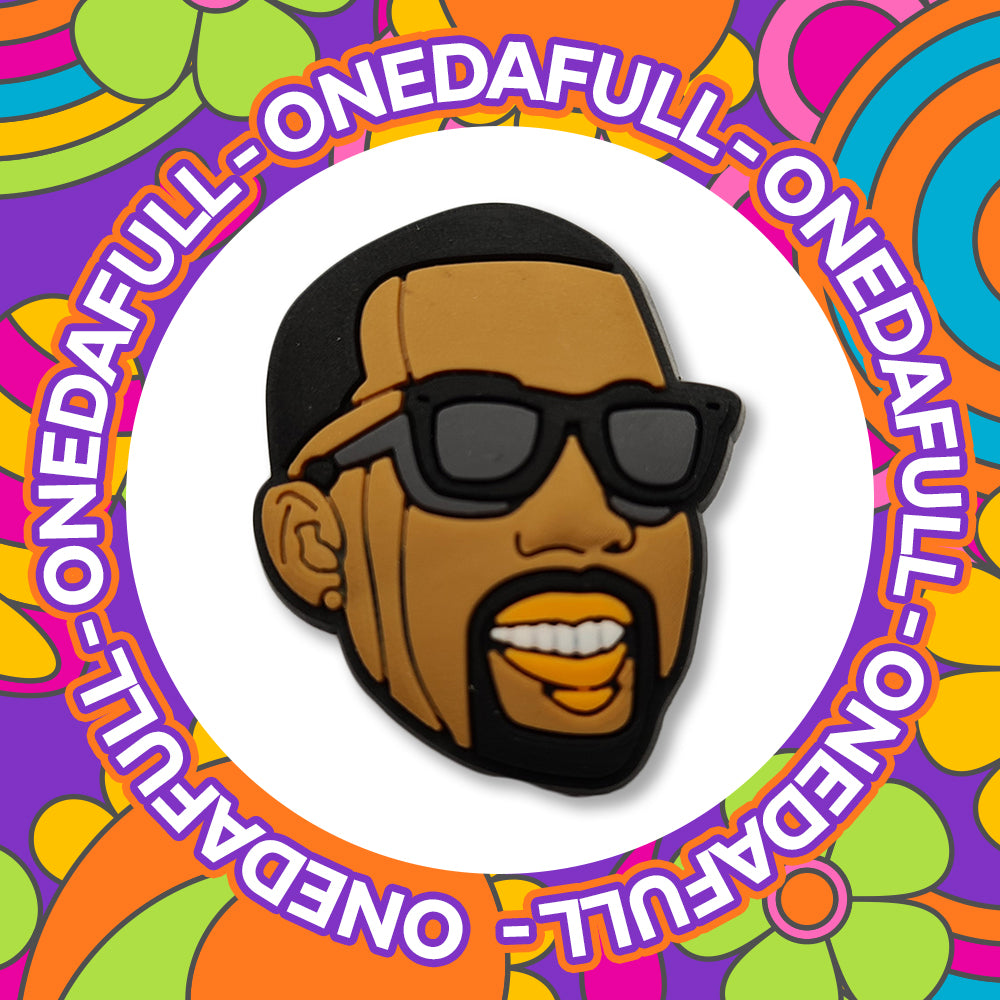 RAPPER - Charms For Crocs / Shoes - PVC - Kanye West - MEME - MUSIC