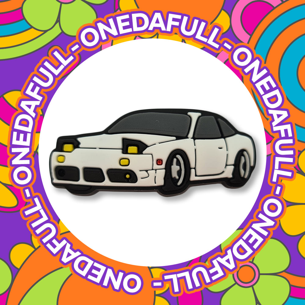 JDM - 180SX Drift Car Street Racer Croc Charm