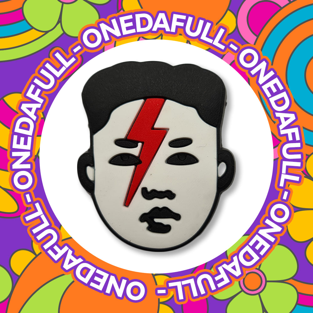 Super Funny Dictator Kim Jong-Un - Major Tom Bowie - Charms For Crocs / Shoes