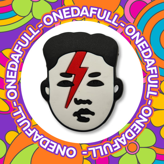 Super Funny Dictator Kim Jong-Un - Major Tom Bowie - Charms For Crocs / Shoes