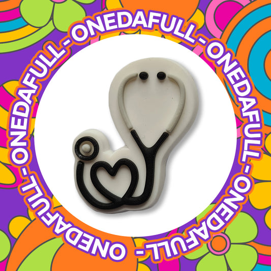 Super Cute Stethoscope Nurse/Doctor Charm To Fit Crocs/Clogs - Medical - Hospital
