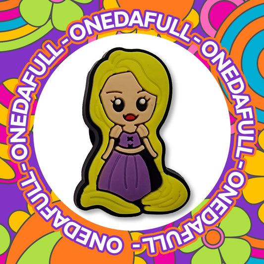 Super Cute Rapunzel Princess Croc Charm