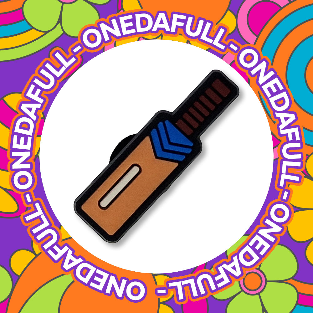 Super Cute Wooden Cricket Bat Croc Charm - Sport Hobby