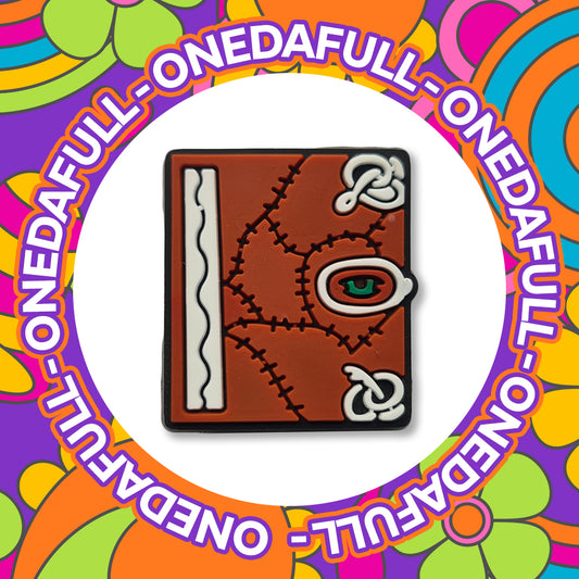 Witch Spell Book Croc Charm