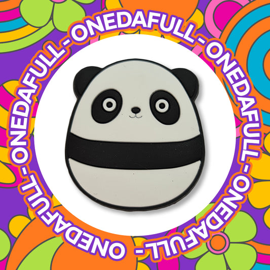 SUPER CUTE Chunky Panda Charm To Fit Crocs/Clogs - 3D - PRETTY - Animal