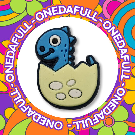 3D Baby Dinosaur Egg Croc Charm