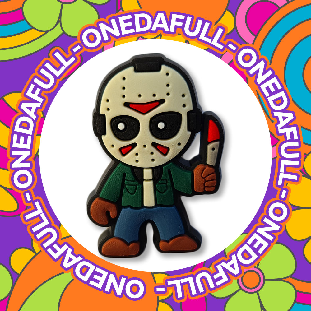 Spooky Horror Film Jason Friday 13th Charm To Fit Croc
