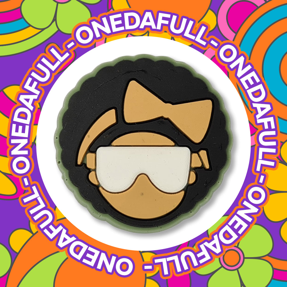 Black Queen Sunglasses Croc Charm