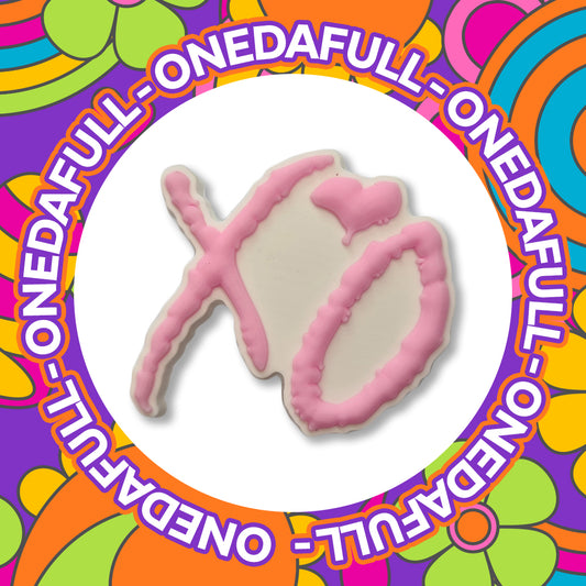 Super Cute The Weeknd Pink XO Charm To Fit Crocs/Clogs - POP - SINGER