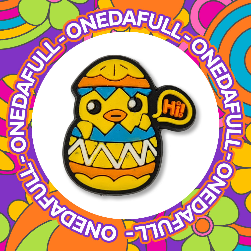 Baby Chick Chicken Easter Egg Clog Charm