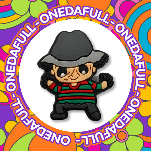 HORROR - Charms For Crocs / Shoes - PVC - BABY FREDDY KRUEGER - CUTE - SPOOKY