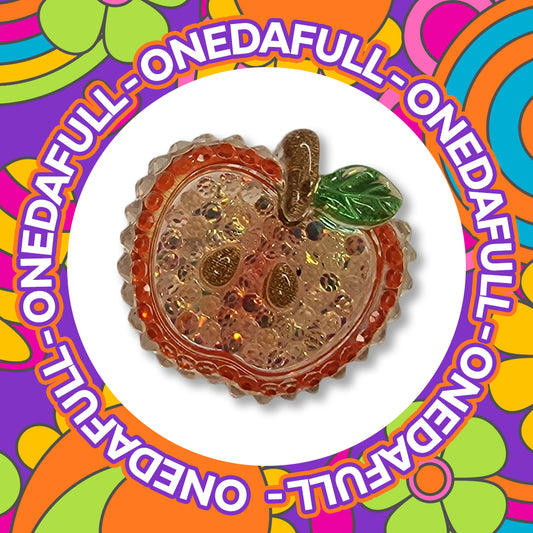 Super Cute Luxury Shiny Apple Croc Charm - Fruit Food