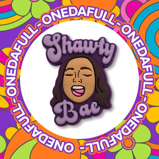SUPER CUTE Shawty Bae Funny Charm To Fit Crocs/Clogs - MEME