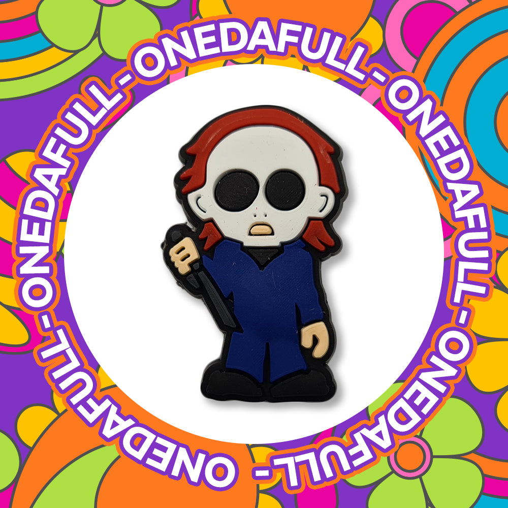 HORROR - Charms For Crocs / Shoes - PVC - BABY MICHAEL MYERS - CUTE - SPOOKY