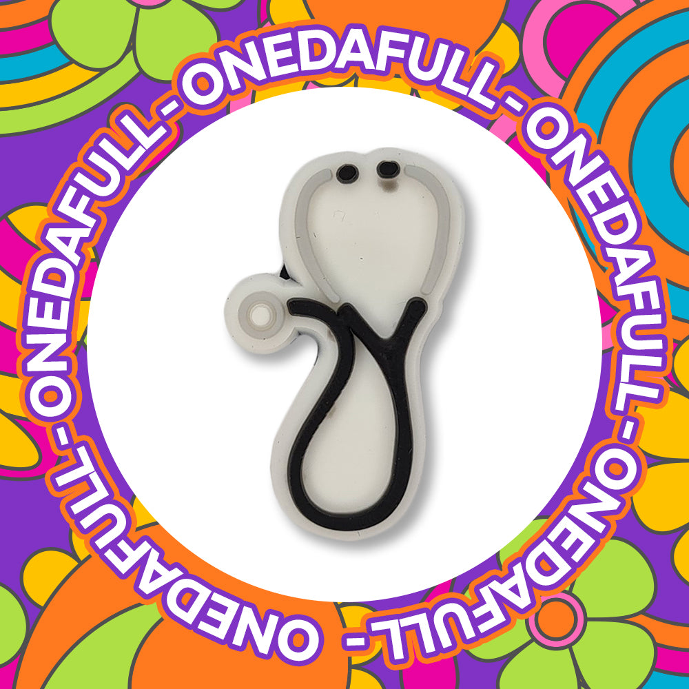 Super Cute Stethoscope Nurse Doctor Medical Hospital Clog Charm To Fit Crocs