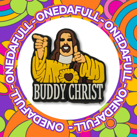 SUPER CUTE Buddy Jesus Christ Charm To Fit Crocs/Clogs - Religion Christianity