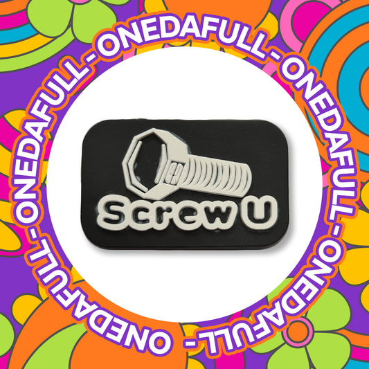 Super Cute Rude Screw You Badge Funny Naughty Adult Charm To Fit Crocs/Clogs
