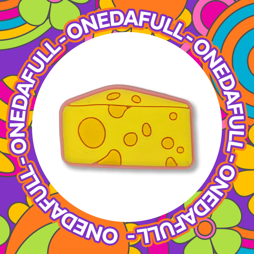 Slice Of Cheese Clog Charm