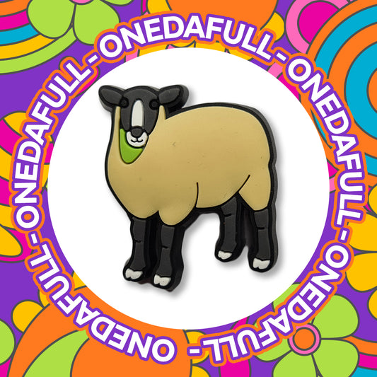 SUPER CUTE - BABY Sheep Lamb - 3D - Animal - Farm Charm To Fit Crocs/Clogs