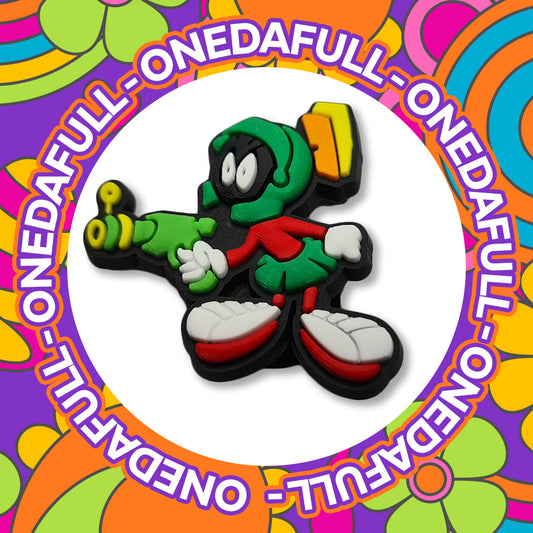 Super Cute Marvin the Martian - Charms For Crocs / Shoes - Cartoon - Looney