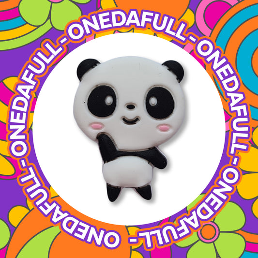 Cute Waving Panda Charm To Fit Crocs