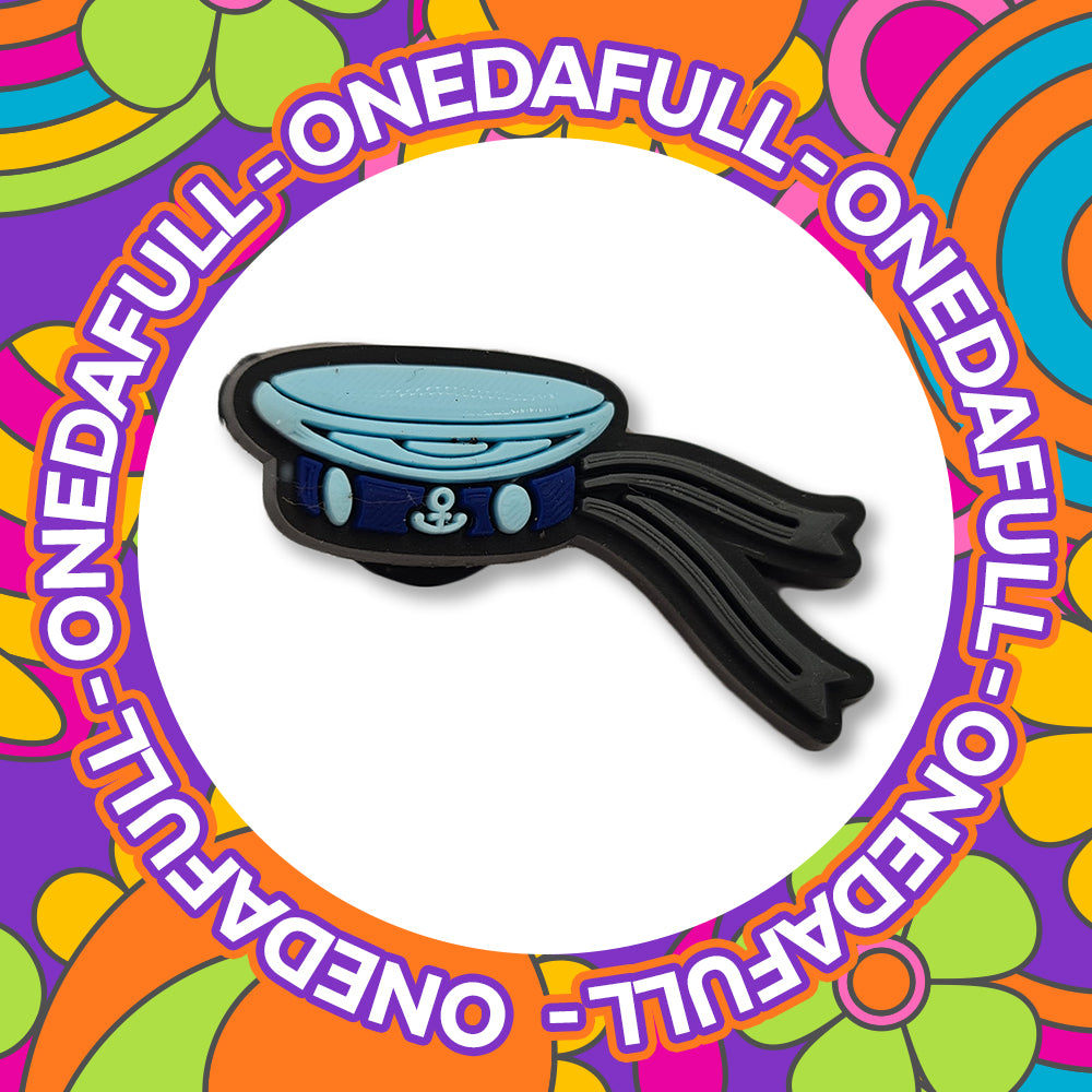 SUPER CUTE Sailors Hat Navy Army Military Charm To Fit Crocs/Clogs - War