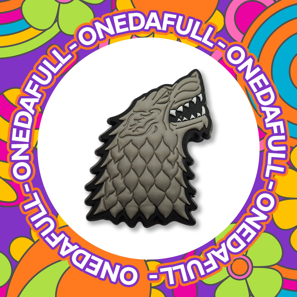 Game Of Thrones - House Stark - Charms For Crocs / Shoes - Series - Ned - Rob