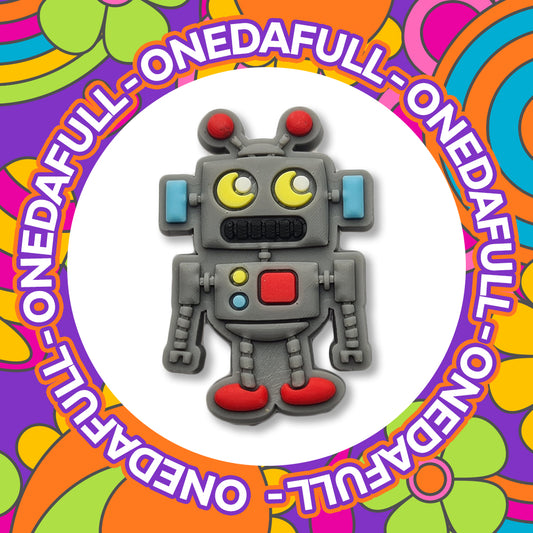 SUPER CUTE Baby Future Robot Charm To Fit Crocs/Clogs