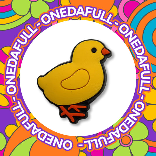 Super Cute Baby Chick Chicken - Bird Charm To Fit Crocs/Clogs - Nature