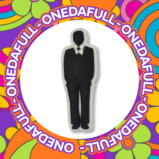 Groom Croc Charm: Wedding Clog Decoration