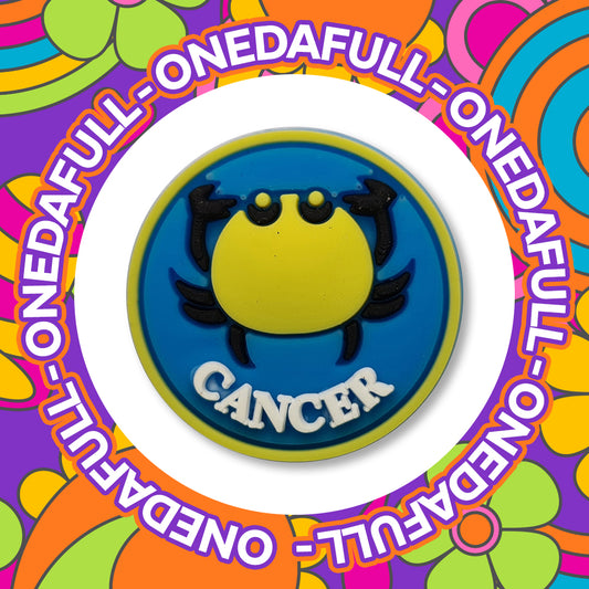 Super Cute Cancer Charm To Fit Crocs/Clogs - PVC - 3D - Star Sign Horoscope