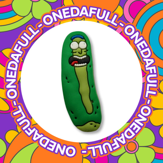 CARTOON - Charms For Crocs / Shoes - PVC - Rick & Morty - Pickle - CUTE - 3D